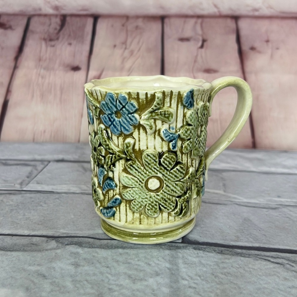 Vintage Japan INARCO  3D floral mug REPLACEMENT